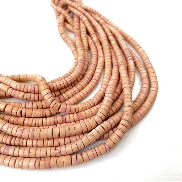 Vintage GERDA LYNGGAARD MONIES Artisan 12 Strand Layered Statement Necklace - Picture 3 of 15